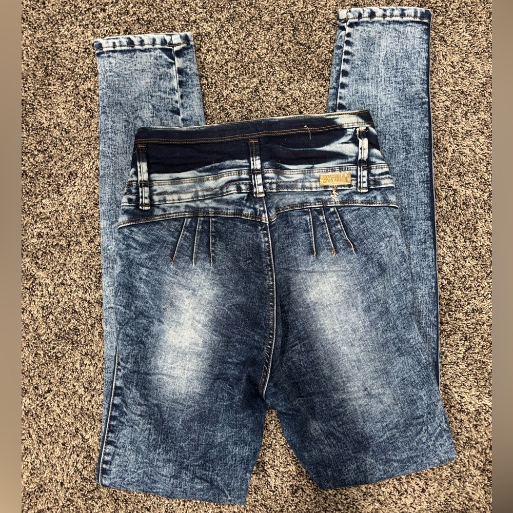 Women's high waist Blue Jeans